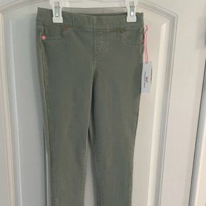 Vineyard Vines Strech Green Pants - Girls Size 8 - NWT